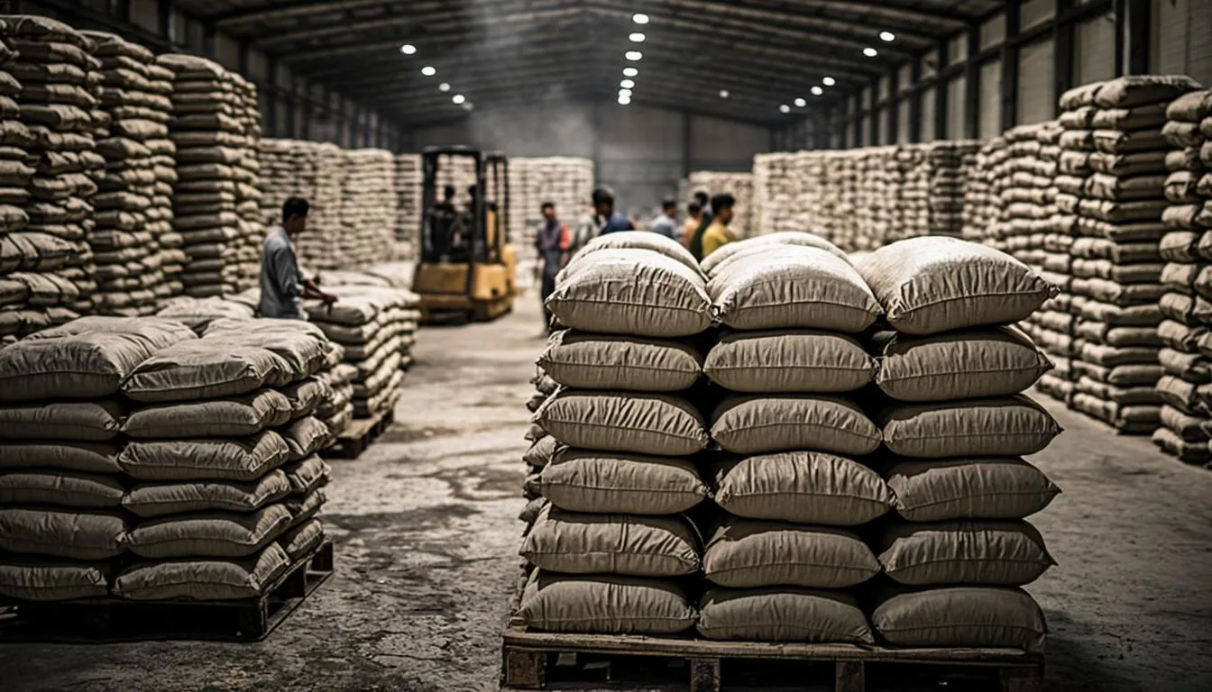 Construction material warehouse